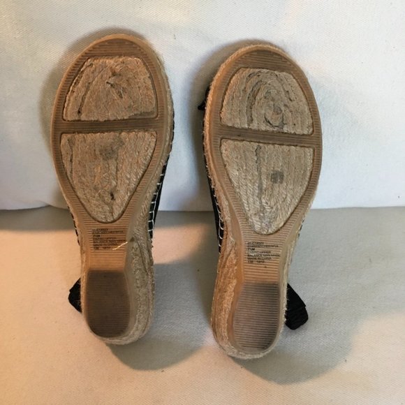 Cliffs By White Mountain Black Espadrille's - Picture 7 of 7